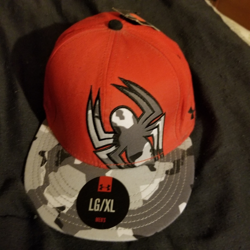 Under Armor Spiderman Hat